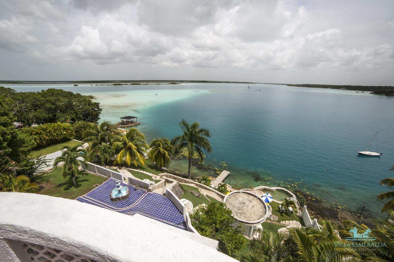 Hotel Villa Esmeralda Bacalar Exterior foto